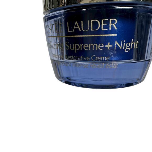 Estée Lauder Revitalizing Supreme+ Night Intensive Restorative Creme 0.5 Fl oz - Picture 4 of 6